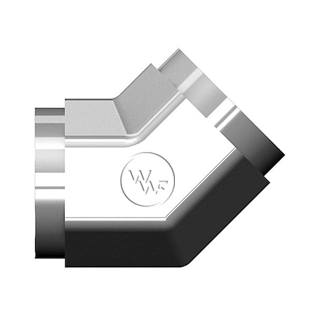 World Wide Fittings Female Pipe to Female Pipe 45 Degree Elbow F3559X08X08